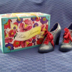 Poetic Licence Backlash Poet Blue Shoes/Booties 9M